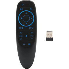 Mavis Laven Air Mouse for Android TV Box, Smart Voice Remote Control, 2.4G Wireless and Bluetooth 5.0 Two Modes, for TV Protector Computer, Plug and Play (G10S PRO BT)
