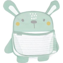 JANE Bathroom Toy Storage Mesh Bag Organizer Bathroom Super Firm Suction Cups Mildew Free (Green)
