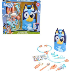 Bluey's Medicine Case, Includes 10+ Accessories with Carry Bag, Medical Play Set for Children, Emergency Medicine Set for Children, Role Play Educational Toy, from 3 Years