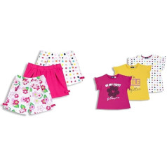 Shorts Set + T-Shirt Set - Yellow