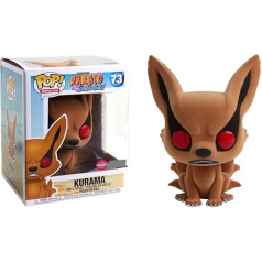 Funko - Figurine Naruto Shippuden - Kurama Flocked Exclusive Oversized Pop 15 cm - 0889698363389