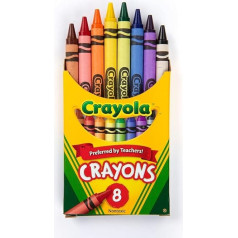 Crayola Regular Size Colouring Pencils 8 Pack (Pack of 12)