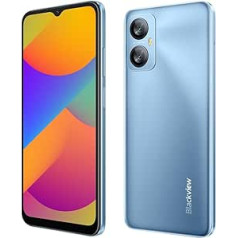 Blackview A52 PRO Mobile Phone without Contract, 12GB + 128GB (1TB External SD), 6.5 Inch 90Hz Waterdrop Screen, 13MP + 5MP, Dual SIM Android 13 Smartphone, 5180 mAh Battery, Face Unlock & Fingerprint