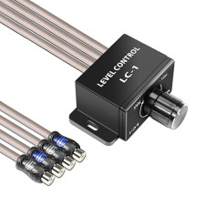 RECOIL LC1 Universal RCA Level Controller Car Audio Amplifier Gian Level Bass Boost Volume Control