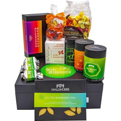 Hallingers Get Well Soon - Gourmet Gift Set in Elegant Box as Gift Basket for Recovery (Box) - Gift Ideas Christmas & Gifts Advent Calendar Birthday Congratulations Anniversary Friendsheep