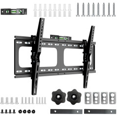 UNHO TV Wall Mount Tiltable for 26-75 Inch LED LCD OLED Plasma TV or Monitor up to 45 kg Max. VESA 700 x 400 mm