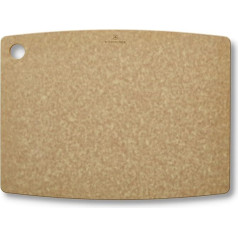 Victorinox Schneidebrett Kitchen Series, Klingenschonend, Spülmaschinenfest, Langlebig, L (44.4 x 33 x 0.6), Braun