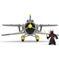 Fortnite 36487 Battle Royale Stormwing Plane Playset, X-4 Strormwing Aeroplane Playset with Exclusive 5 cm Action Figure Ice King, Weapons and Equipment, Action Play Set for Fans from 8+,