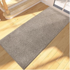 FCSDETAIL Dirt Trapper Mat Indoor 60 x 180 cm Machine Washable Entrance Rug Dog Door Mat Non-Slip Indoor Runner Rug for Hallway Entrance Area Kitchen