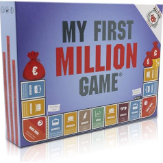 Board Games for Adults, Investment Game, Board Game with Shares, Real Estate and Startups, Knowledge Game from 16 Years