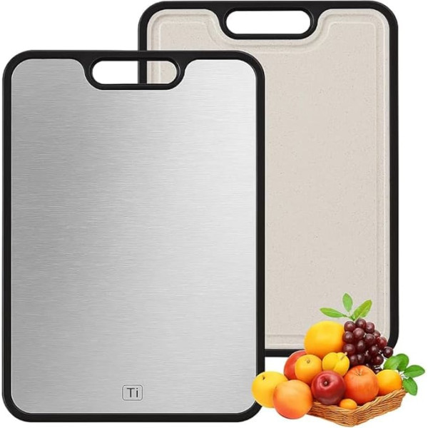 Titanium Chopping Board (Silver)