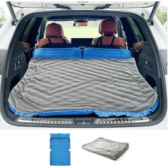 ONTYZZ Car Mattress SUV Air Mattress 2 People Air Bed for Travel Camping Sleeping Mat Self-Inflating Sleeping Mats with Foot Pump & Cushion Inflatable Camping Bed 183 x 13 x 7 cm