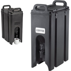 Ēdināšanas termosa termo konteiners ar krānu aukstiem un karstiem dzērieniem 17,9 l