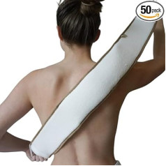 Loofahcrafts Loofah Sponge Back Scrubber Exfoliating Back Band Natural Egyptian Loofah Back Band Bath Sponge Back Brush Loofah Shower Sponge Shower Fluff Body Scrubber Shower Sponge Body