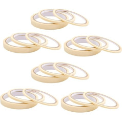 VICASKY 18 Rolls Nail Tape Masking Tape Different Widths DIY Nail Art Strip Tape for UV Gel Acrylic Nail Polish Manicure