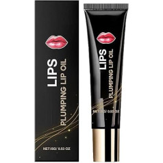 Plumpify Lip Care Serum, Moisturising Lip Oil, Increases Lip Elasticity Reduces Fine Lines, Moisturises, Non-Stick, for Dry Lips