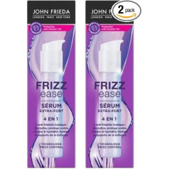 JOHN FRIEDA Frizz Ease Serum Extra Strong 50ml (Pack of 2)