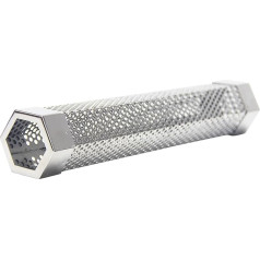 WISAMIC 30 cm smoking tube, perfect for cold smoking, stainless steel smoker box, tube smoker, pellet smoker, cold smoke generator generator, smoking on any grill