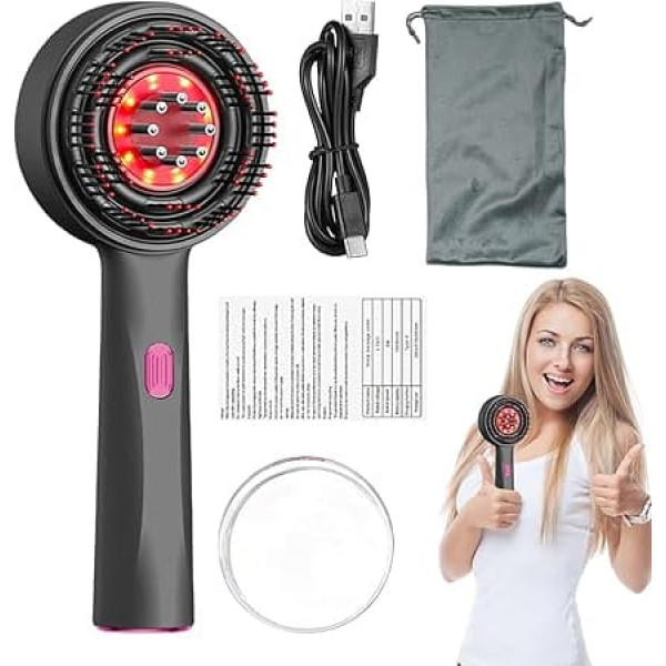 Ylnailky Scalp Massage Comb, Electric Hair Brushes for Hair Growth, Massager, Electric Scalp Massager, Massage Brush to Stimulate Growth