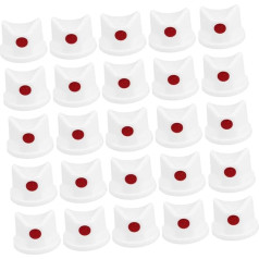 Holibanna Pack of 30 Accessories for Spray Nozzles, Clear Varnish for the Automotive Industry, Spray Can, Paint Spray Tip Set, Fixative Glitter Spray Paint, Paint Nozzles, Montana Glaze, Sport, White