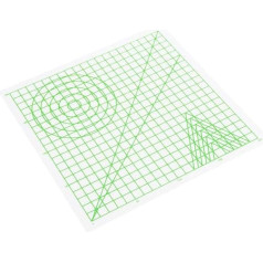 Miskall 3D Printing Pen Mat, Creative ABS DIY Drawing Template Pad, Educational Toy for Kids
