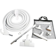 Cen-Tec Systems 93642 Central Vacuum Low Voltage Kit, Plastic, Light Grey, 35 Ft. Trousers