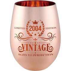 21st Birthday Gifts for Her - 21st Birthday, Vintage 1985 Water Glass, Funny Mug for Schoolmates, Coworkers and Best Friends
