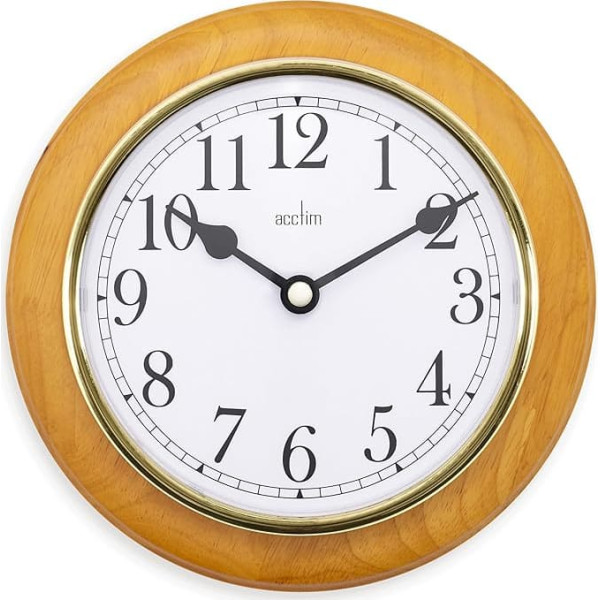 Acctim 24170 Maine Wall Clock, Cherry
