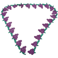 91 cm DIY bestickte Obstbesatz Fransen Nähzubehör für Kleidung Tasche Kleid Dekor – Baumwolle Spitzenborten für Heimtextilien Kleidungszubehör – für Kleidung, Traube