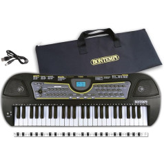 Bontempi Keyboard, 154909, Black/White