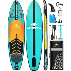 Inflatable Paddle Boards for Adults, 88.9 cm Wide Stand Up Paddle Board Competitive Level Reinforcement with All Premium SUP Board Accessories for Adults & Teenagers of All