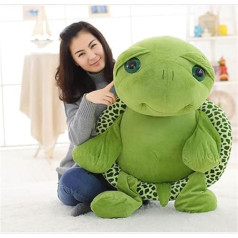 Long Giant Turtle Cute Toy, Large Stuffed Toy, Beautiful Turtle Stuffed Toy, Green Large Turtle Plush Toy, Birthday Gift (100 cm, Green)