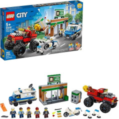 LEGO City Police Monster Truck Heist 60245 Police Toy, Cool Building Set for Kids, New 2020 (362 Pieces)