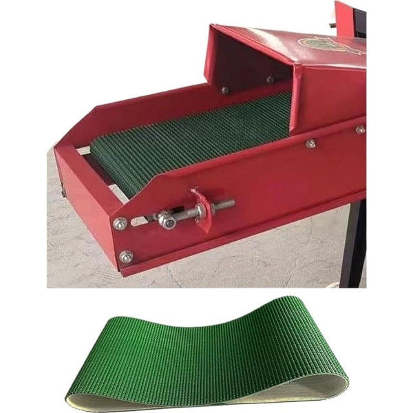 PVC-Förderband, industrieller leichter Transportgurt, Ersatz für Becherrolle, Material für Fabrikgebrauch, 120 x 24 cm, robuste Transportlösung