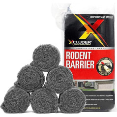 Xcluder 162746 Rodent Control Fill Fabric, 6 Rolls
