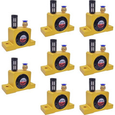 8-teiliger GT10-Rotorvibrator mit pneumatischer Steuerung – G 1/8 Zoll Druckluftwerkzeuge for die Lebensmittel- und Pharmaindustrie