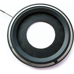 Microscope Accessory Kit Slides Prep Camera 2pcs Adjustable Iris Aperture 4-60mm Optical Microscope Module Microscope Accessories