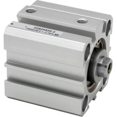 Kompakter Pneumatikzylinder der SDA-Serie, 16 mm Bohrung, 5, 10, 15, 20, 25, 30, 35, 40, 45, 50 mm, doppeltwirkender Zylinder (SDA16X10, Nill)