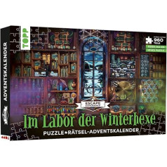Puzzle Puzzle Advent Calendar: In the Winter Witch's Lab - 24 puzzles with a total of 960 pieces. The next ultimate escape experience. Combine and decode new pieces every day.