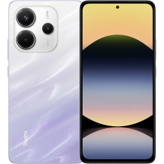 Xiaomi Redmi Note 14 4G Smartphone 8GB + 256GB 108MP AI Camera All-Star Durability MediaTek Helio G99-Ultra 120Hz Eye-Care Display 5500mAh Battery, No Charge (Purple)