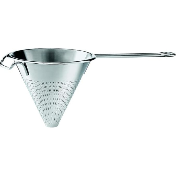 Rösle Pointed Sieve, Silver, Stainless Steel, 18 cm