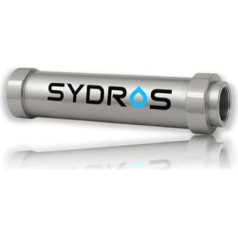 SYDROS Limescale Filter XL – Years of Chemical-Free Protection for the Whole House, Low Maintenance & Easy Installation in the Cellar – Water Filter Against Limescale Deposits with Set Technology