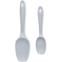 Zeal JSET1S Non-Stick Silicone Spatula Large Grey French Grey