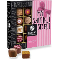 Peters Mit Genuss verführt My Sweetest Secret Chocolate Mixture Without Alcohol Alcohol Free Truffle Pralines Gift Idea Made in Germany 200 g