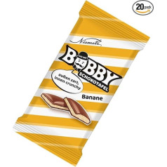 Niemetz Bobby Chocolate Bar 88 g Banana x 20 (20 Pieces Case)