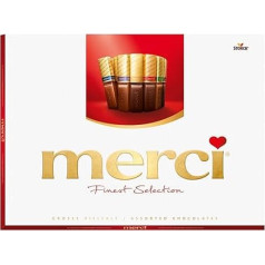 merci Finest Selection Large Variety - 1 x 675g - Filled and Unfilled Chocolate Specialities