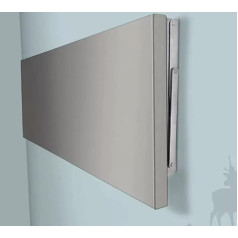 Coppervibes Klapptisch aus Edelstahl 304, wandmontierter Klappschreibtisch, wandmontierter Klapptisch, Material Edelstahl 304, klappbares Design, geeignet für Büros, Schlafzimmer, Arbeitszimme