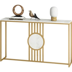 Cafiedr Coffee Table, Marble Console Cabinet, Hallway Side Table, Wall Table, Hotel Sofa Table, Narrow Table