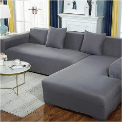 Godeni Elastisches Ecksofa Chaise Covers for Wohnzimmer Lounge Sessel 3-Sitzer-Sets Elastische Couch-Sitz Silipcover Haustiermöbel Sofagarnitur (Color : G, Size : 42x42 pillowcase-2pc)
