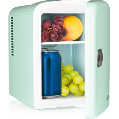 Gourmetmaxx mini fridge, retro bar fridge for drinks and snacks, for keeping alcohol, food or soft drinks cool, mint